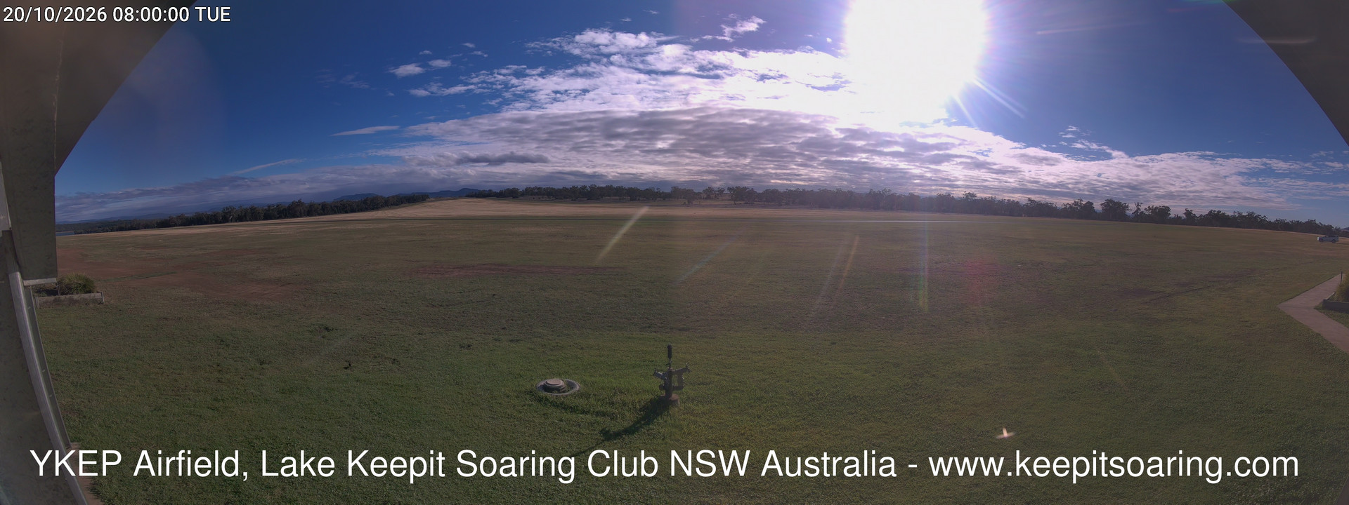 time-lapse frame, Lake Keepit Soaring Club T32 webcam