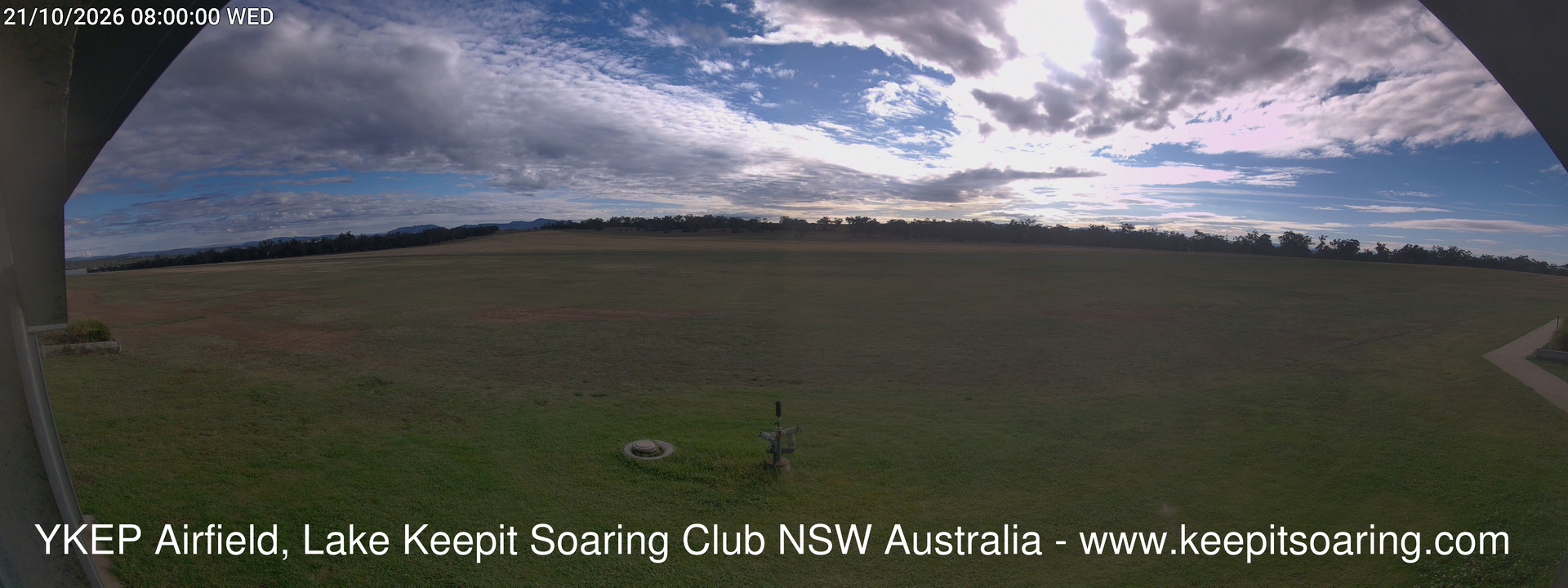 time-lapse frame, Lake Keepit Soaring Club T32 webcam