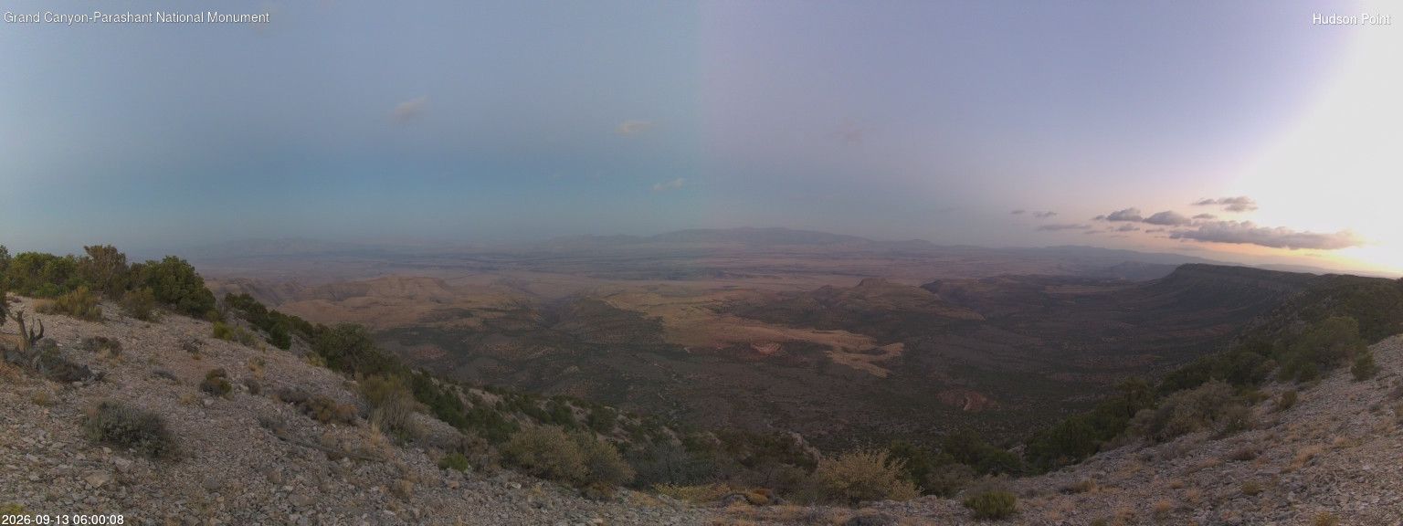time-lapse frame, Hudson Point webcam