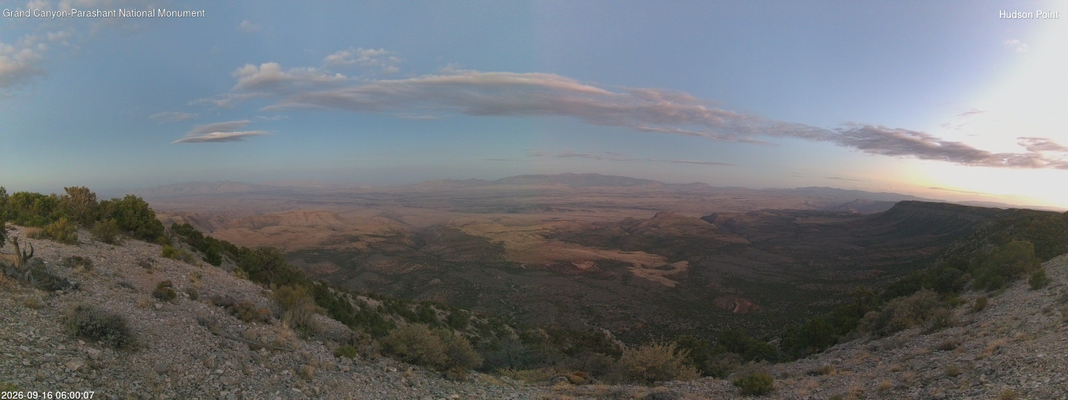 time-lapse frame, Hudson Point webcam