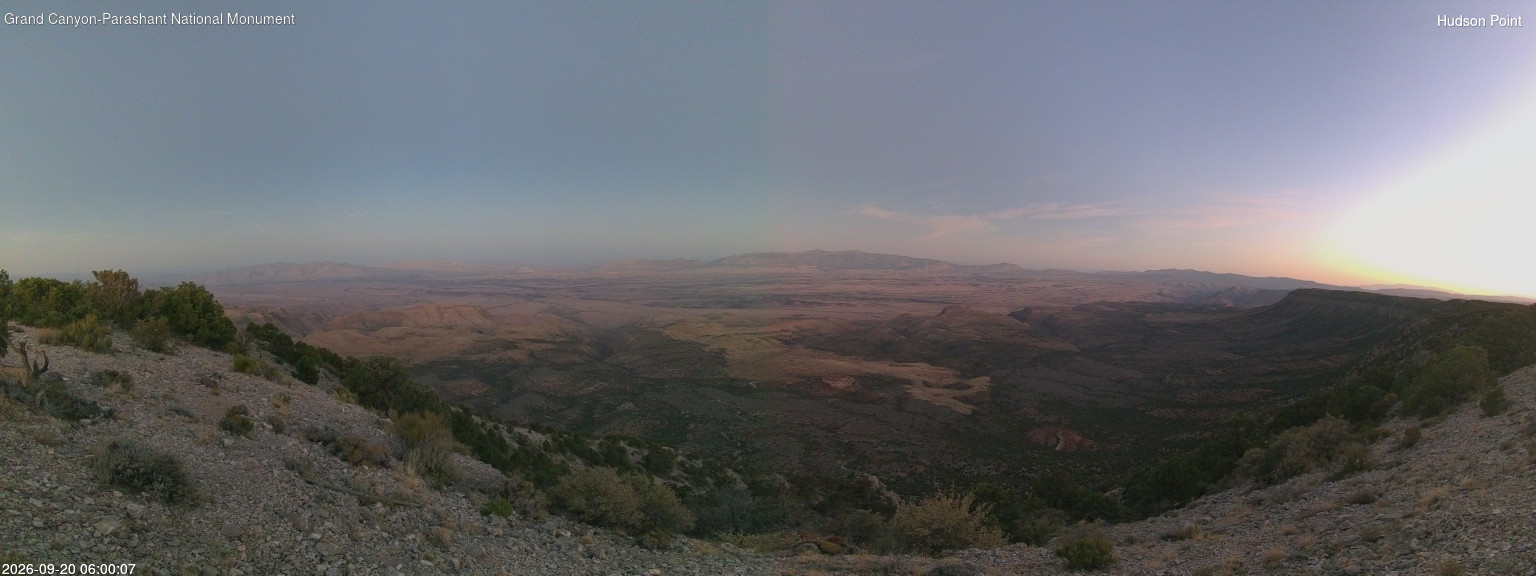 time-lapse frame, Hudson Point webcam