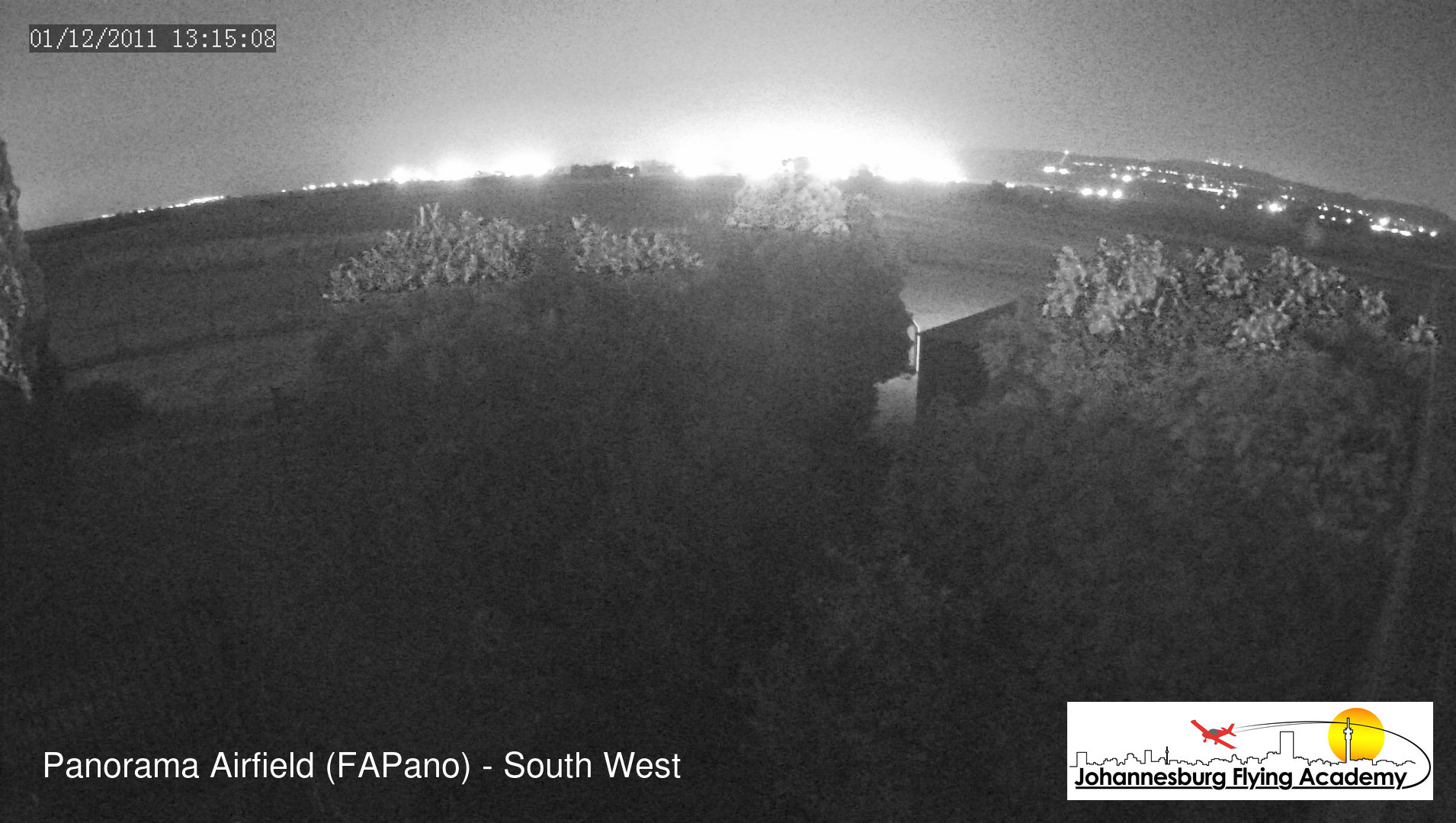 time-lapse frame, FAPano - South West webcam