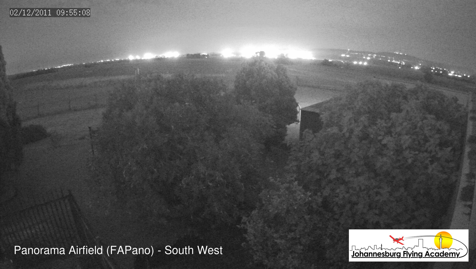 time-lapse frame, FAPano - South West webcam