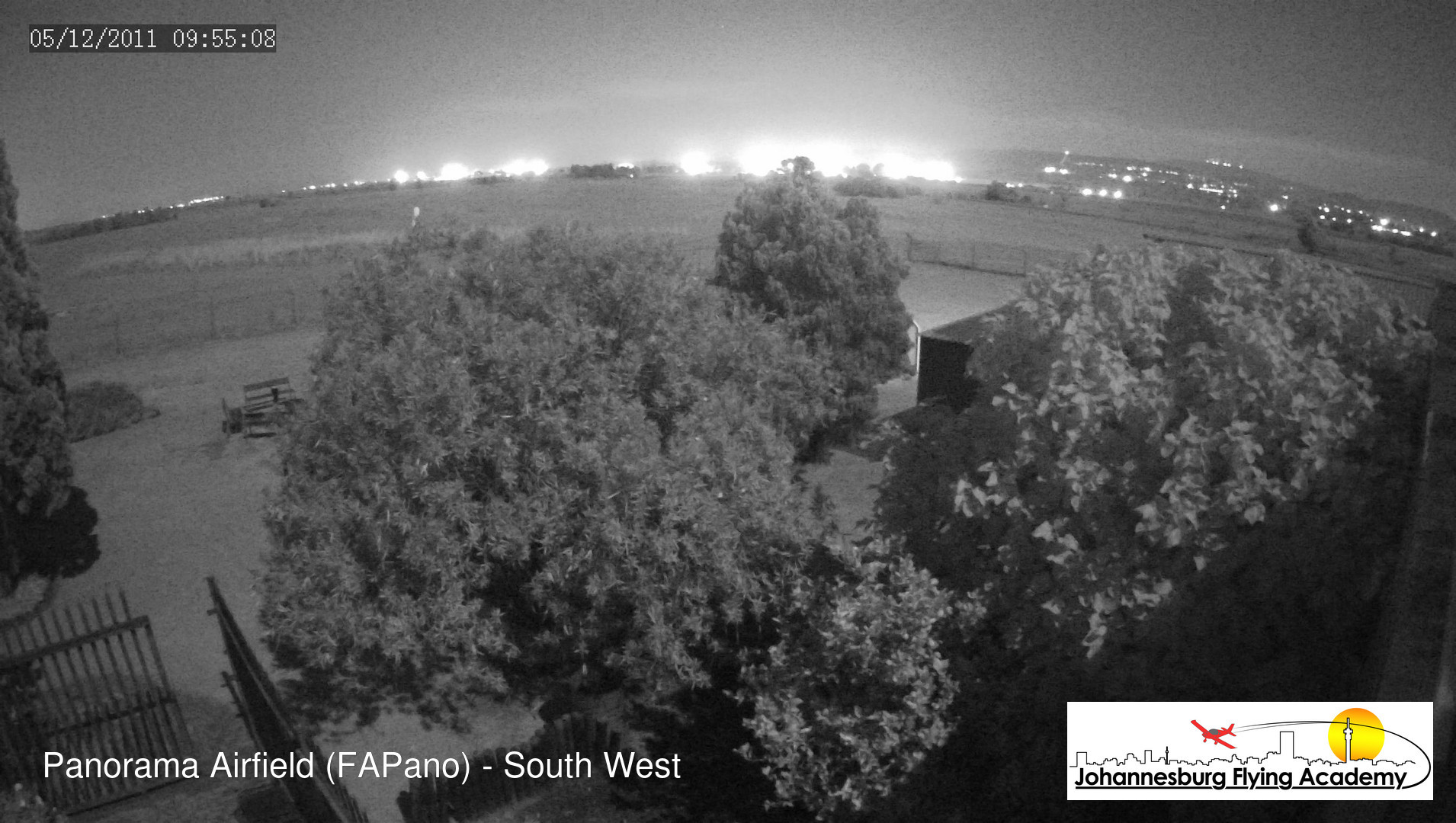 time-lapse frame, FAPano - South West webcam