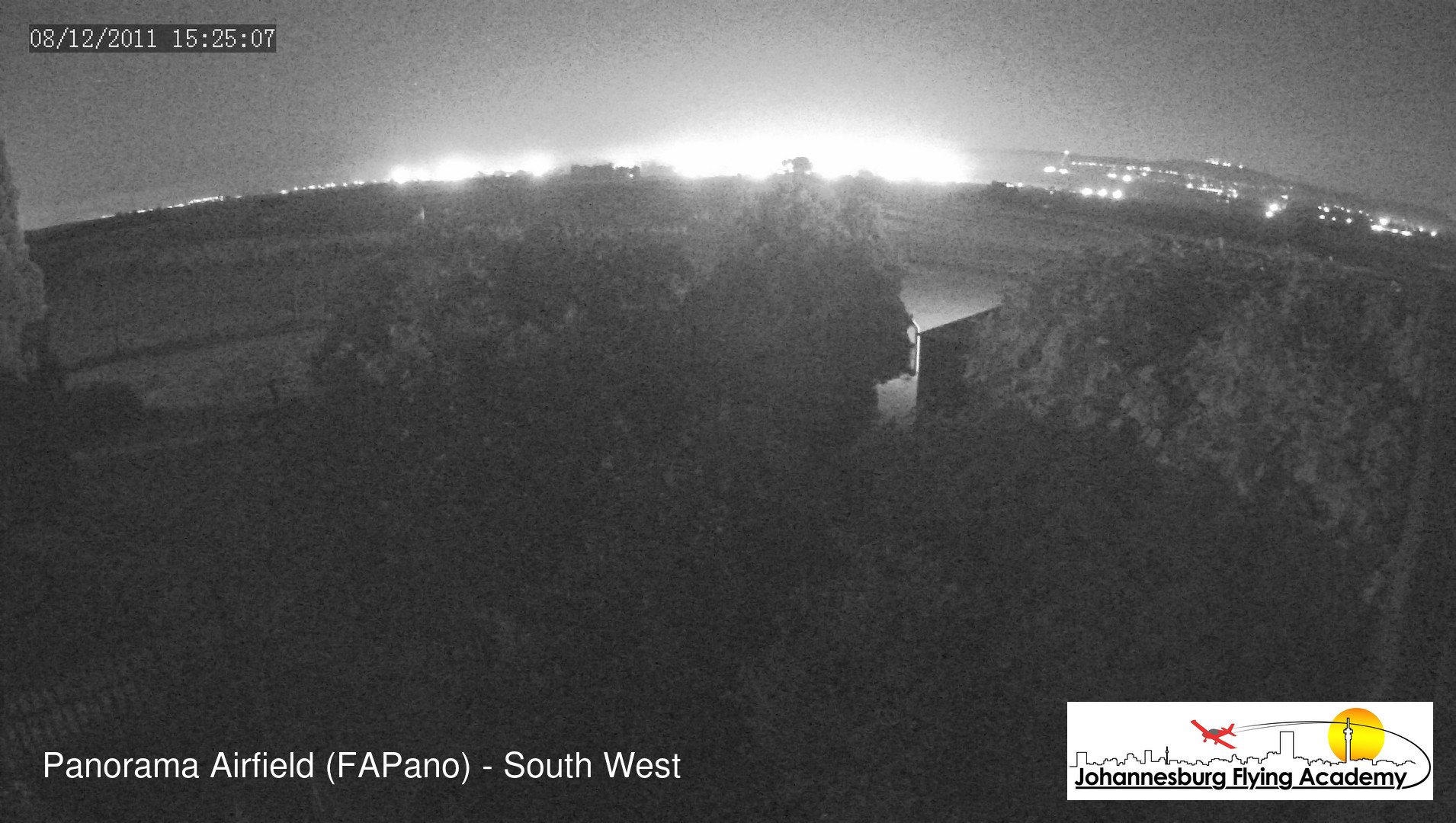 time-lapse frame, FAPano - South West webcam
