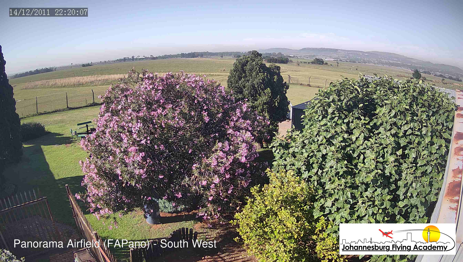 time-lapse frame, FAPano - South West webcam