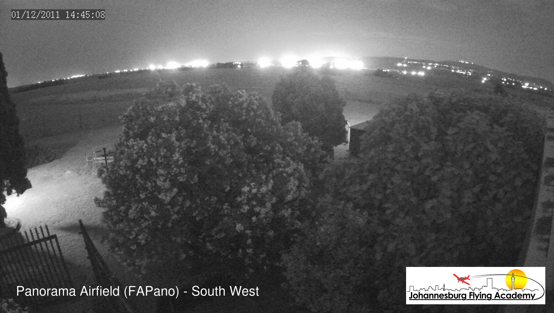 time-lapse frame, FAPano - South West webcam