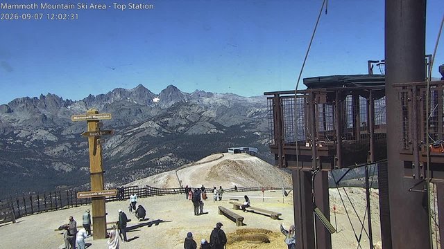 view from Mammoth Top Station on 2026-09-07