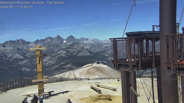 view from Mammoth Top Station on 2026-09-11