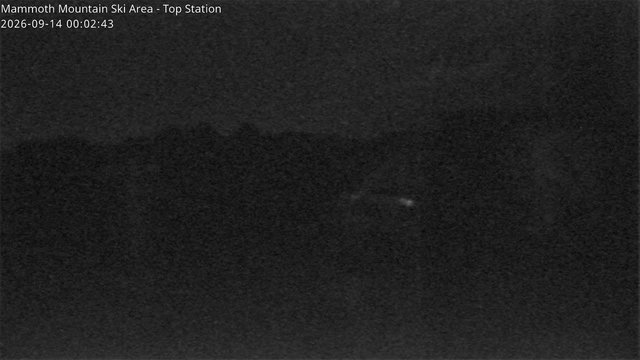 time-lapse frame, Mammoth Top Station webcam