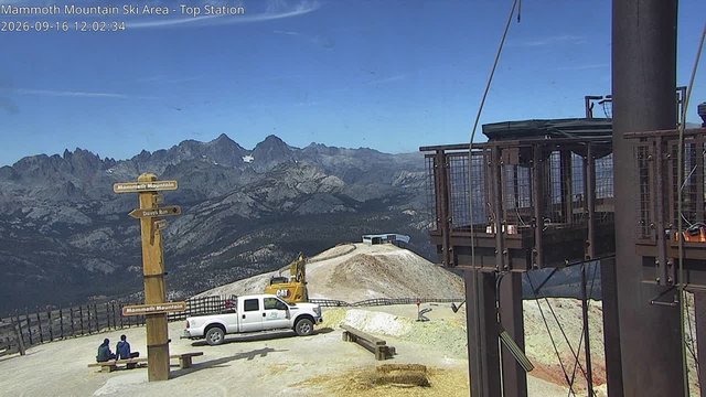 view from Mammoth Top Station on 2026-09-16