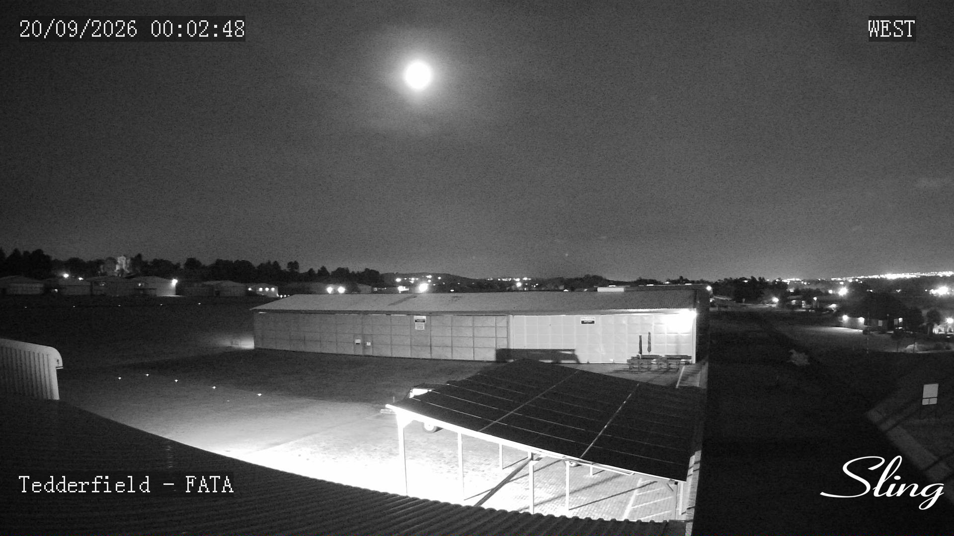 time-lapse frame, FATA - West webcam