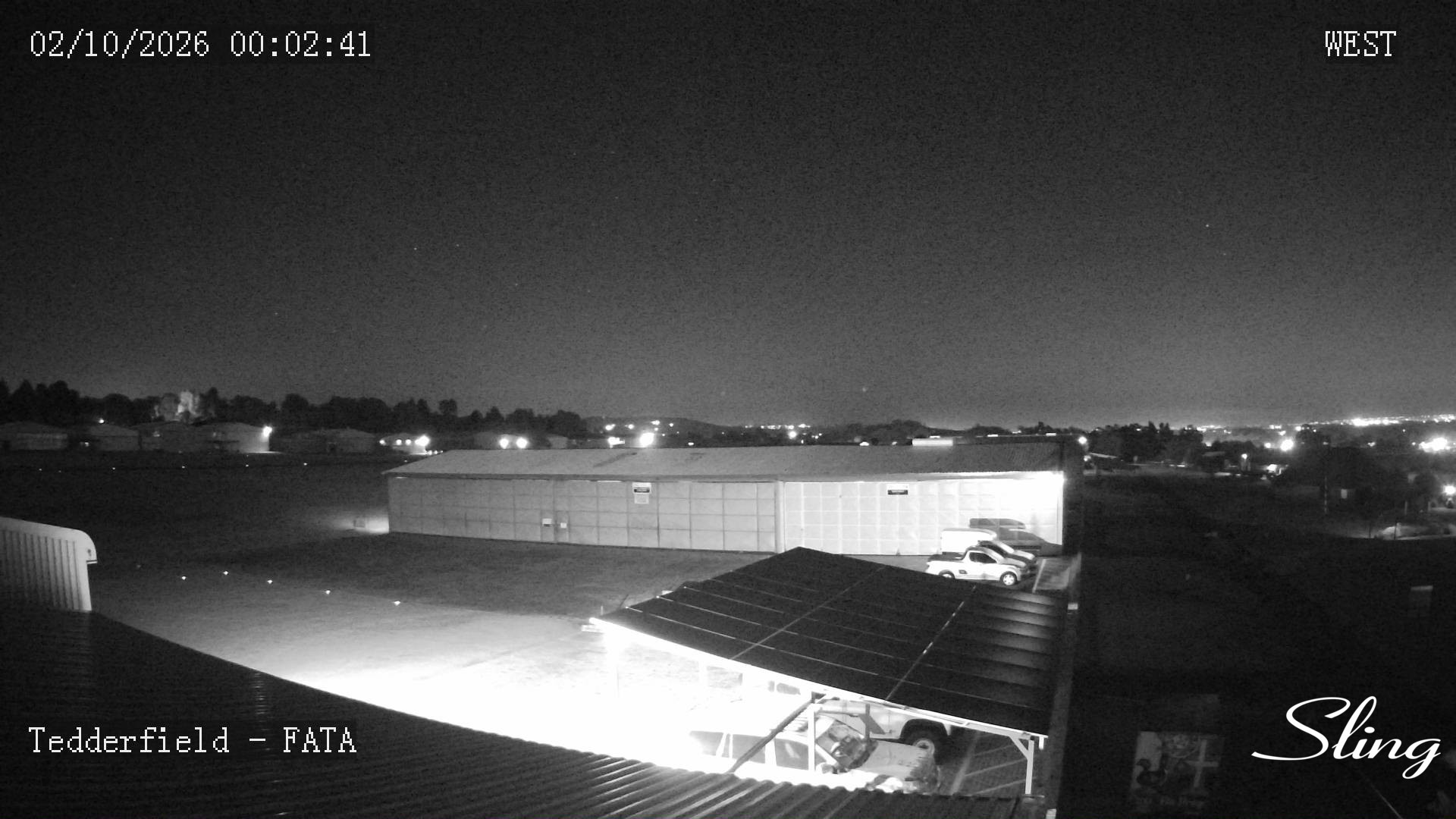 time-lapse frame, FATA - West webcam