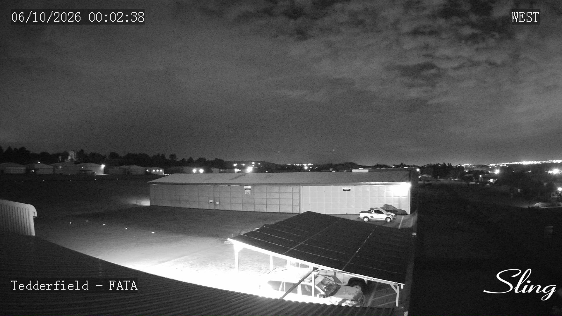 time-lapse frame, FATA - West webcam