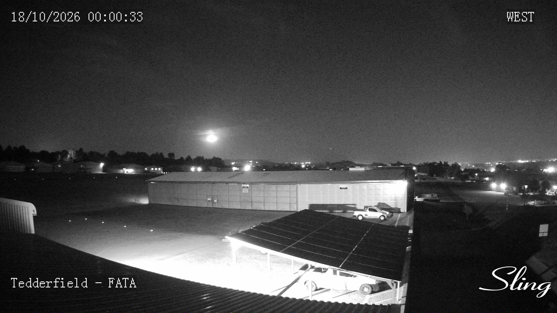 time-lapse frame, FATA - West webcam