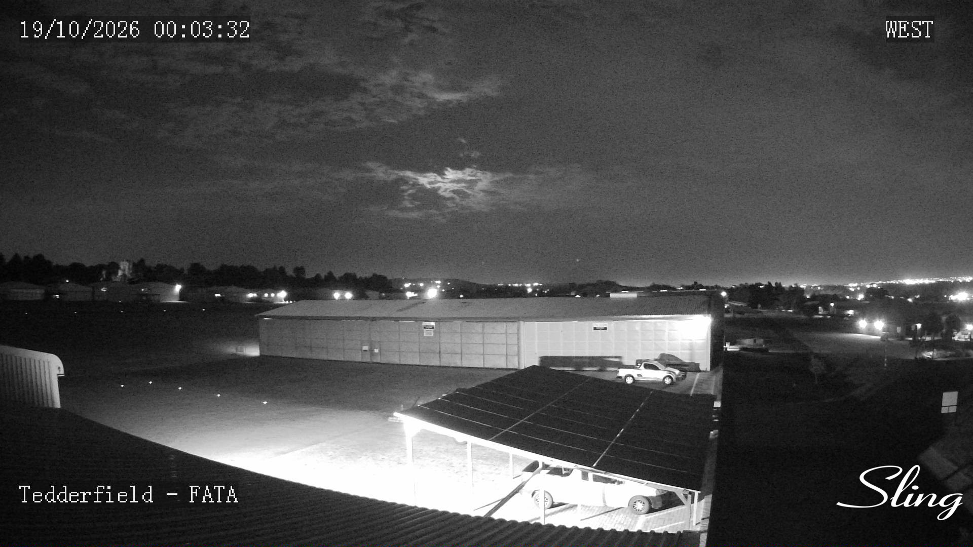 time-lapse frame, FATA - West webcam