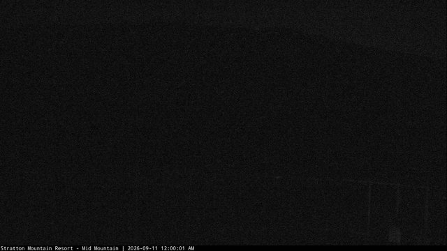time-lapse frame, Stratton Mid-Mountain webcam