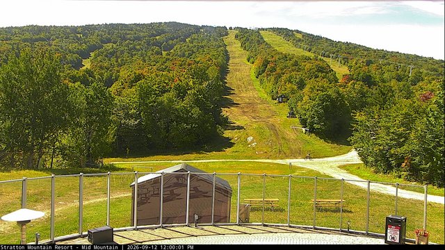 view from Stratton Mid-Mountain on 2026-09-12