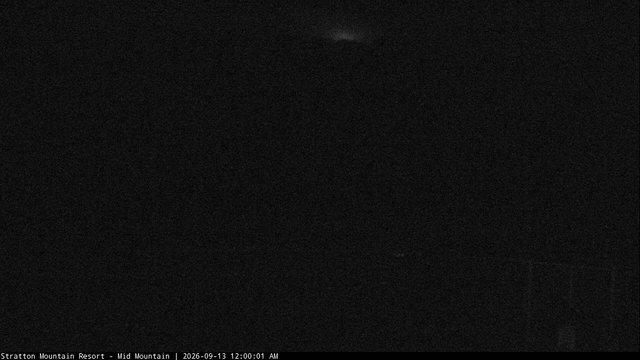 time-lapse frame, Stratton Mid-Mountain webcam
