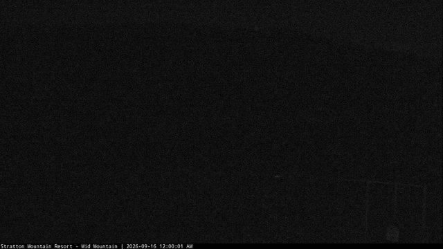 time-lapse frame, Stratton Mid-Mountain webcam