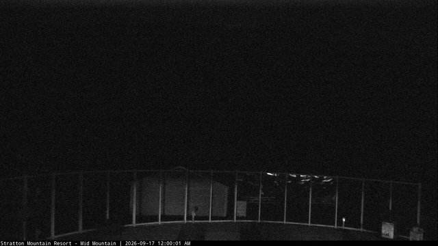 time-lapse frame, Stratton Mid-Mountain webcam