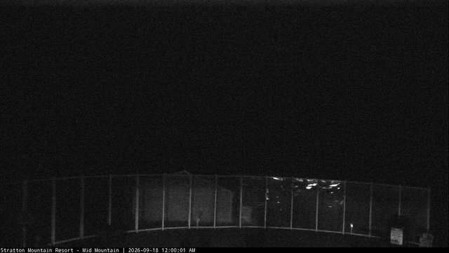time-lapse frame, Stratton Mid-Mountain webcam