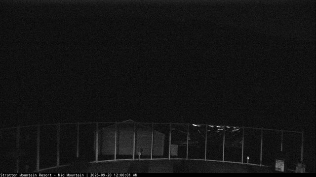 time-lapse frame, Stratton Mid-Mountain webcam