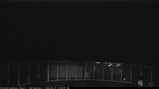 time-lapse frame, Stratton Mid-Mountain webcam