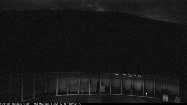 time-lapse frame, Stratton Mid-Mountain webcam