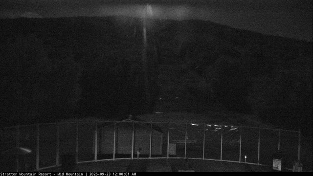 time-lapse frame, Stratton Mid-Mountain webcam