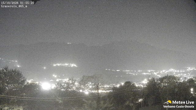 time-lapse frame, Granerolo webcam