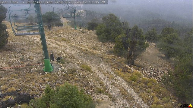 view from Bear Peak on 2026-09-07