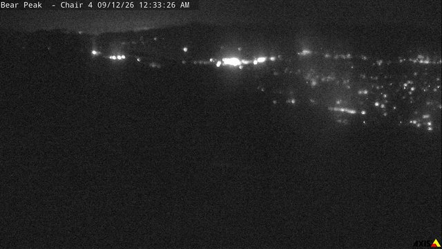 time-lapse frame, Bear Peak webcam
