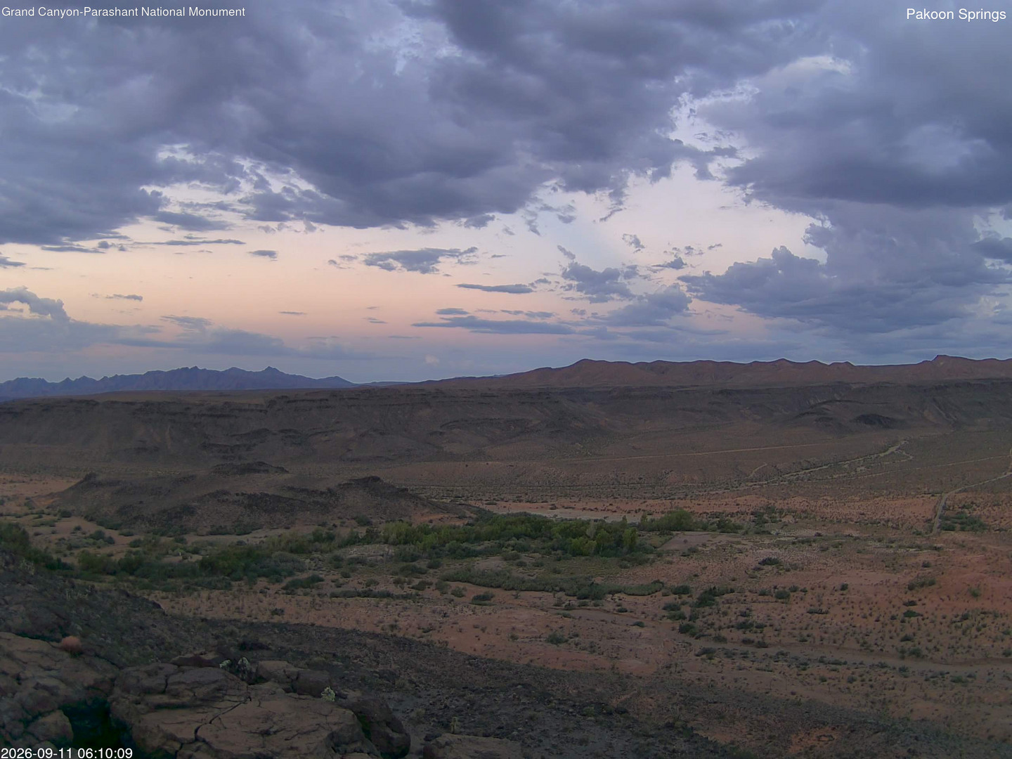 time-lapse frame, Pakoon Springs webcam