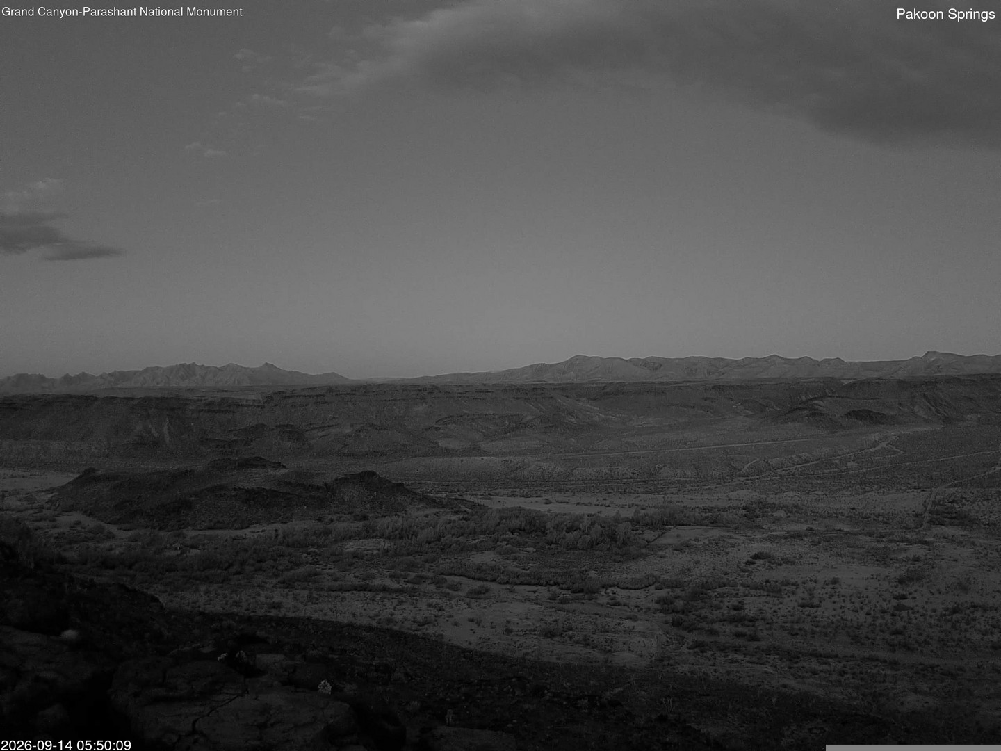 time-lapse frame, Pakoon Springs webcam