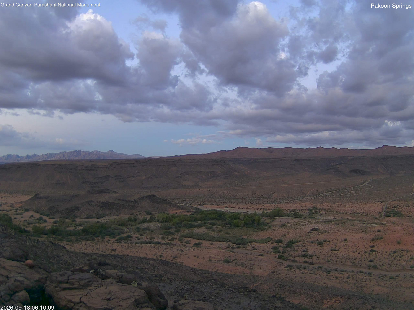 time-lapse frame, Pakoon Springs webcam