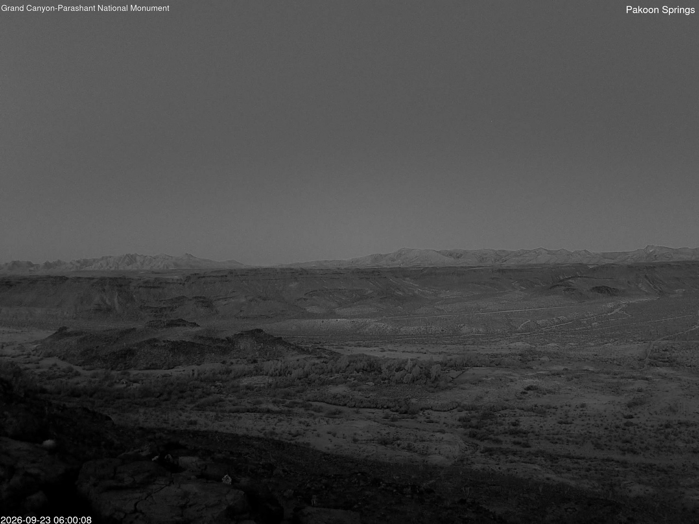 time-lapse frame, Pakoon Springs webcam