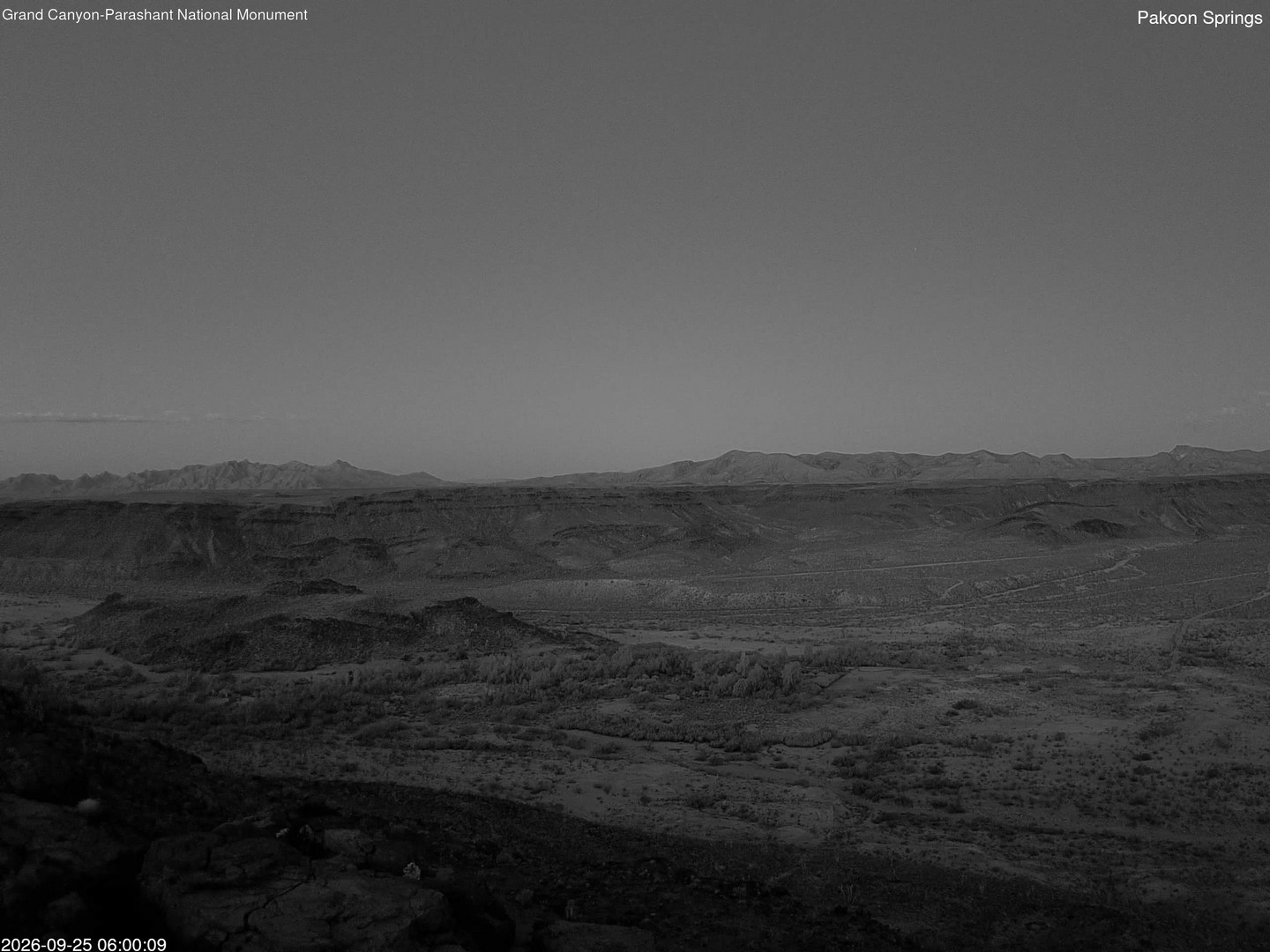 time-lapse frame, Pakoon Springs webcam