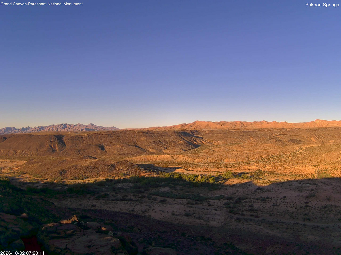 time-lapse frame, Pakoon Springs webcam