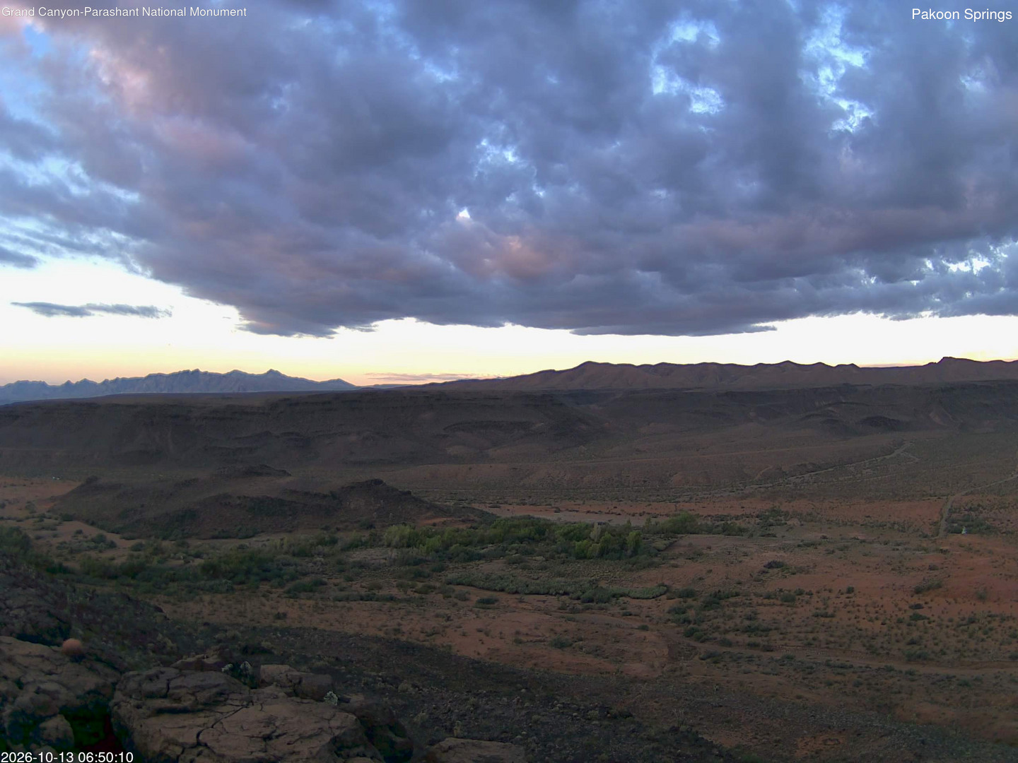 time-lapse frame, Pakoon Springs webcam