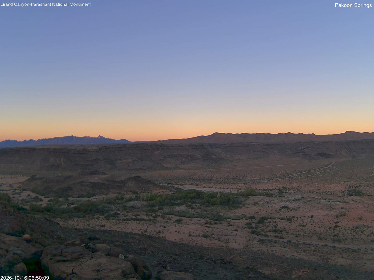 time-lapse frame, Pakoon Springs webcam