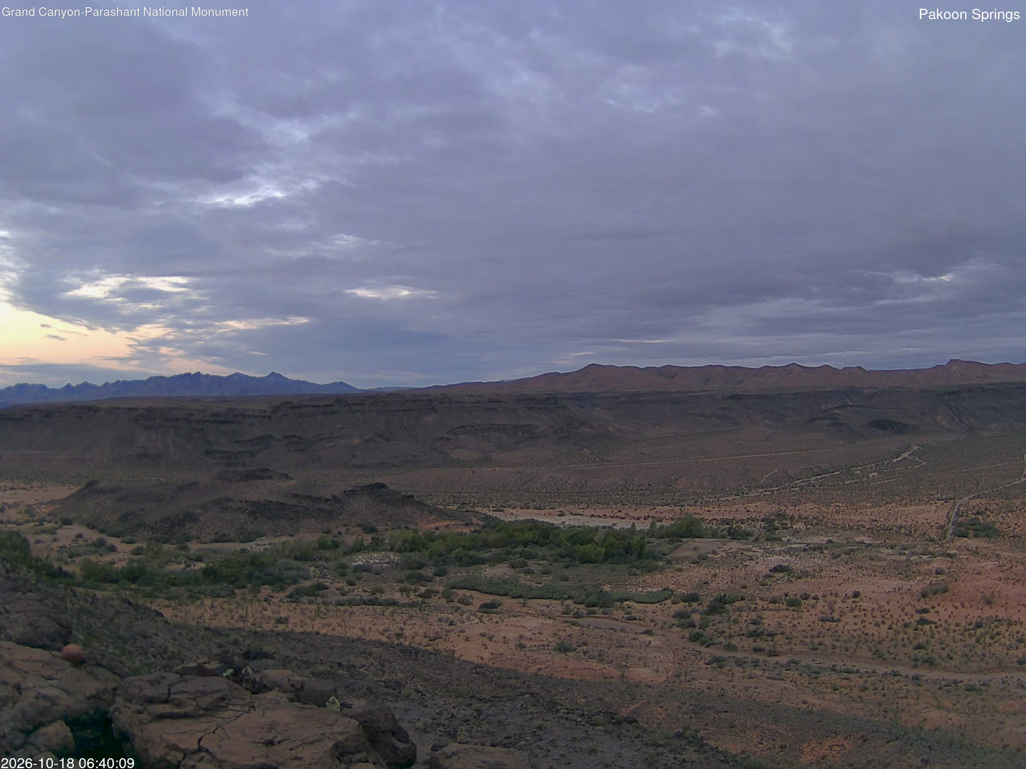 time-lapse frame, Pakoon Springs webcam