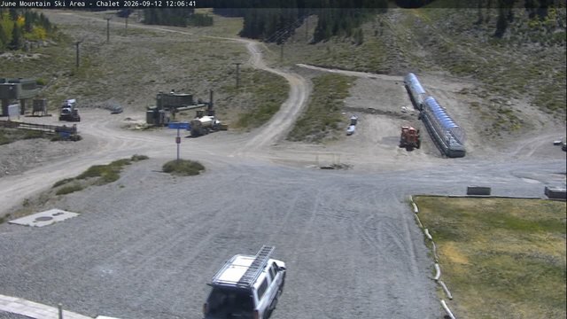 view from Mammoth June Chair Lift on 2026-09-12