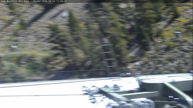 view from Mammoth June Chair Lift on 2026-09-14