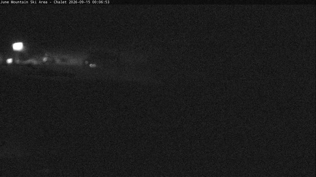 time-lapse frame, Mammoth June Chair Lift webcam