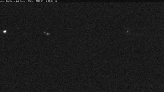 time-lapse frame, Mammoth June Chair Lift webcam