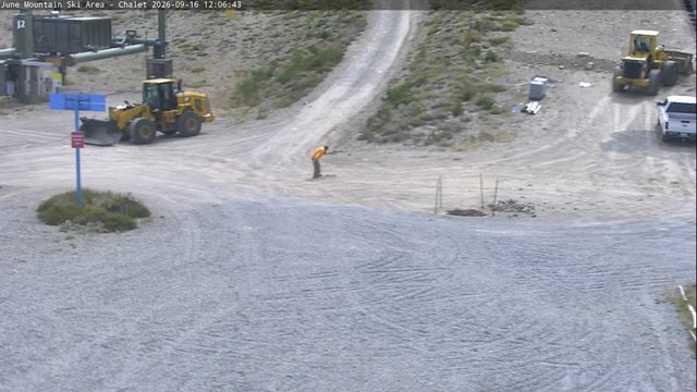 view from Mammoth June Chair Lift on 2026-09-16