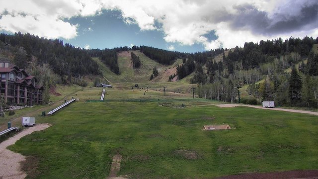 view from Deer Valley Snow Park Lodge on 2026-09-07