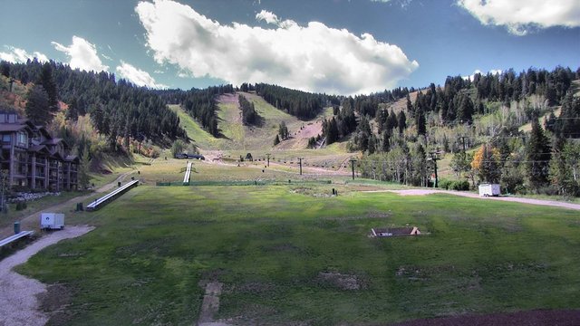 view from Deer Valley Snow Park Lodge on 2026-09-11