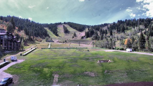 view from Deer Valley Snow Park Lodge on 2026-09-12